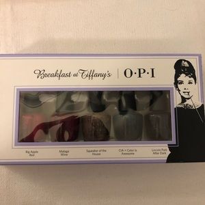 5  OPI minis - Breakfast at Tiffany’s Collection